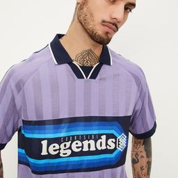 max URB_N Typography Printed Polo Collar T-shirt-image-48