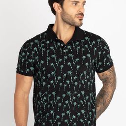Status Quo Men Printed Polo Collar T-shirt-picture-40