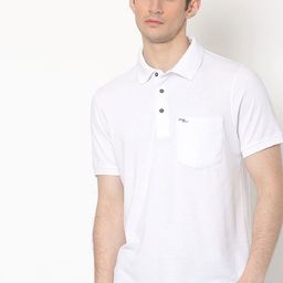 Fort Collins Polo Collar Cotton T-shirt-image-96
