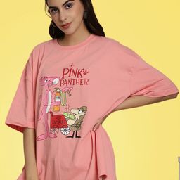 Fabflee Graphic Printed Cotton Oversized T-shirt-image-17