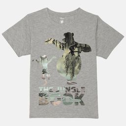 YK Disney Boys Regular Fit Printed Short Sleeves Pure Cotton T-shirt-image-81