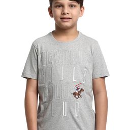 Beverly Hills Polo Club Boys Printed Pure Cotton T-shirt-image-99
