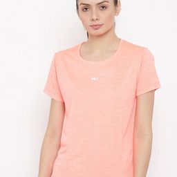 MKH Women Orange Dri-FIT Sports T-shirt-image-139