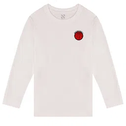 BAESD Boys Typography Printed Round Neck Long Sleeves Cotton T-shirt-image-99