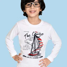 NUSYL Boys Graphic Printed Round Neck Cotton Lightweight T-Shirt-picture-13