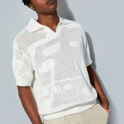 max URB_N Men Oversized Lazer Cut Polo T-shirt-picture-57