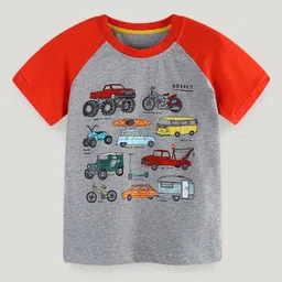 StyleCast Boys Colourblocked Drop-Shoulder Sleeves Pockets T-shirt-image-94
