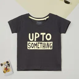 max Boys Printed Applique T-shirt-image-85
