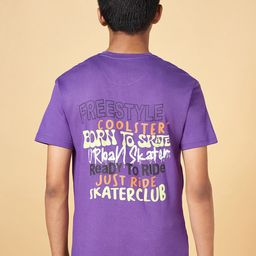 Coolsters by Pantaloons Boys Typography Printed Cotton T-shirt-image-15