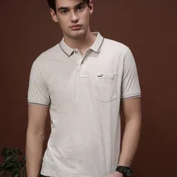 Crocodile Polo Collar Slim Fit T-shirt-picture-35