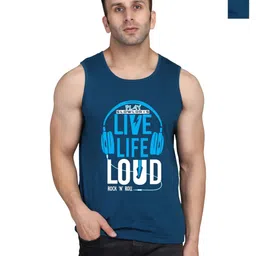 SLOWLORIS Men Typography 2 Printed Pockets Slim Fit T-shirt-image-30