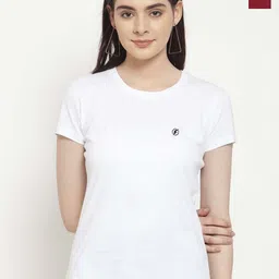 Friskers Pack of 2 Round Neck Short Sleeves Cotton Slim Fit T-shirt-image-86
