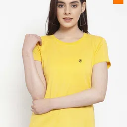 Friskers Pack of 2 Round Neck Short Sleeves Slim Fit Cotton T-shirt-image-95