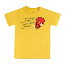 DC by Wear Your Mind Boys Yellow Printed T-shirt-image-73