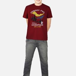 Gini and Jony Boys Red Typography Printed T-shirt-image-8