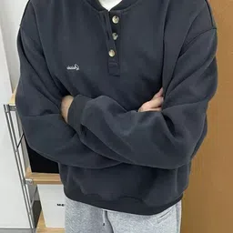 StyleCast Men Solid Cotton sweatshirt-image-78