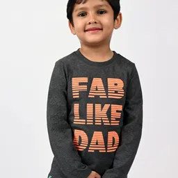 3PIN Boys Typography Printed Cotton T-shirt-image-72