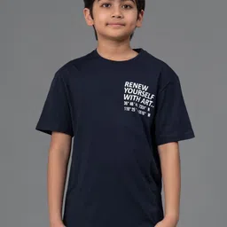 Red Tape Kids Typography Printed Pure Cotton T-shirt-picture-32