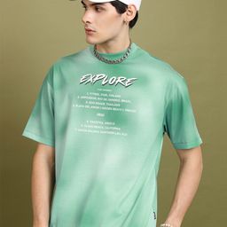 HIGHLANDER Typography Printed Oversized T-shirt-image-17