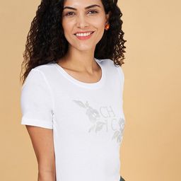 Honey by Pantaloons Typography Printed Cotton T-Shirt-picture-6