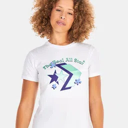 Converse Women Logo Remix Crew Neck T-Shirt-image-72