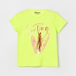 Fame Forever by Lifestyle Girls Typography Printed Round Neck Cotton T-shirt-image-18