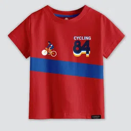 CODEZ Boys Pack Of 2 Printed Cotton T-shirts image 3
