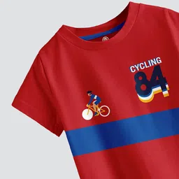 CODEZ Boys 2 Printed Applique T-shirt image 5
