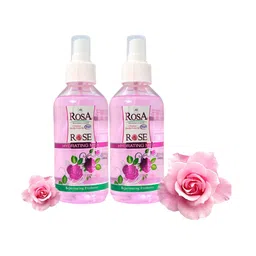 ROSA Set Of 2 Hydrating Rose Mist Treating Acne & Tightening Pores-220ml Each-7