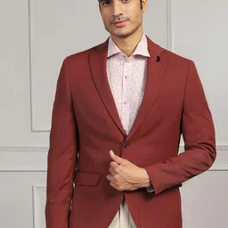 Blackberrys Men Long Sleeve Double Vent Single Breasted Blazers-picture-28