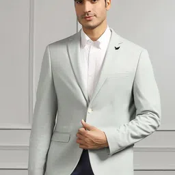Blackberrys Men Slim-Fit Single-Breasted Formal Blazers-37