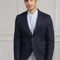 Blackberrys Men Slim-Fit Single-Breasted Party Blazers-picture-50
