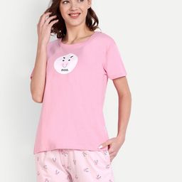 Bedtime story Printed Pure Cotton Lightweight Night suit-image-59