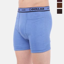 Dollar Pack Of 4 Lehar Combed Cotton Trunks MLHTR-03-PO4-ASST3-8