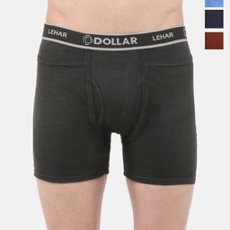 Dollar Pack Of 4 Lehar Combed Cotton Trunks MLHTR-04-PO4-ASST3-9