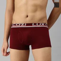 Lux Cozi Men Pack of 3 Assorted Cotton Trunks COZI_XYLO_TRUNK_AST3_3PC-picture-35