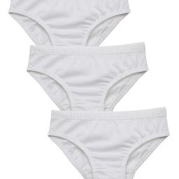 Charm n Cherish Boys Pack Of 3 Pure Cotton Basic Briefs ATTBWBRI40-35