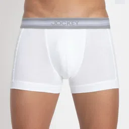 Jockey Pack Of 2 Stay Fresh Properties Cotton Trunks 1015-0210-WHITE-picture-37