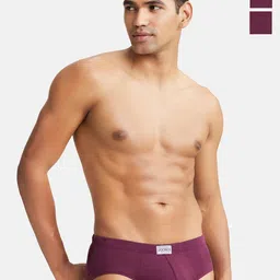 Jockey Men Pack of 3 Cotton Poco Briefs 8035-0305-WINTG-image-78