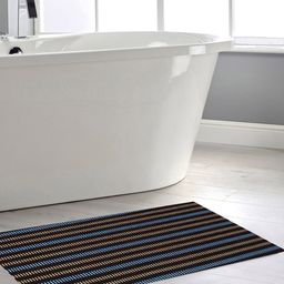 KLOTTHE Multicoloured Striped Anti-Skid Floor Mat-image-35