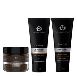 THE MAN COMPANY Set of Daily Moisturiser, Face Wash & Peel-Off Mask-34