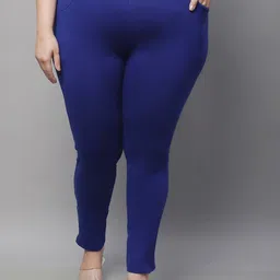 TAG 7 Women Plus Size Cotton Ankle Length Leggings-picture-27