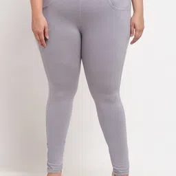 TAG 7 Women Plus Size Ankle-Length Leggings-image-16