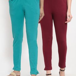 TAG 7 Women Pack Of 2 Leggings-picture-35