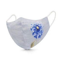 hetvin Pure Cotton Face Mask with Nose Pin, Melt Blown Layer, Adjustable Ear Loop & Ear Saver Strap, Reusable Washable Fabric Mask For Men & Women image 2