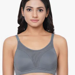 Wacoal Women Grey Lightly Padded non Wired High Support Sports Bra-13