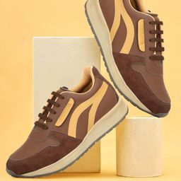 SHOZANIA Men Leather Lightweight Walking Shoes-37