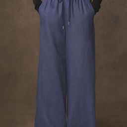 NEXT Women Pure Linen Wide Leg Trousers-image-43