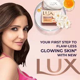 LUX Set of 3 Flaw-Less Glow Jasmine Soap wit Vitamin C & E - 150 g Each image 5