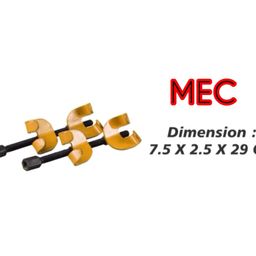 MEC® 11.5in Strut Spring Compressor Tool – Set of 2 (Pair) – Macpherson Spring Compression Coil Spring Compressor Tool, Heavy Duty Auto Suspension Compression Remover Installer Metal Tool kit image 3